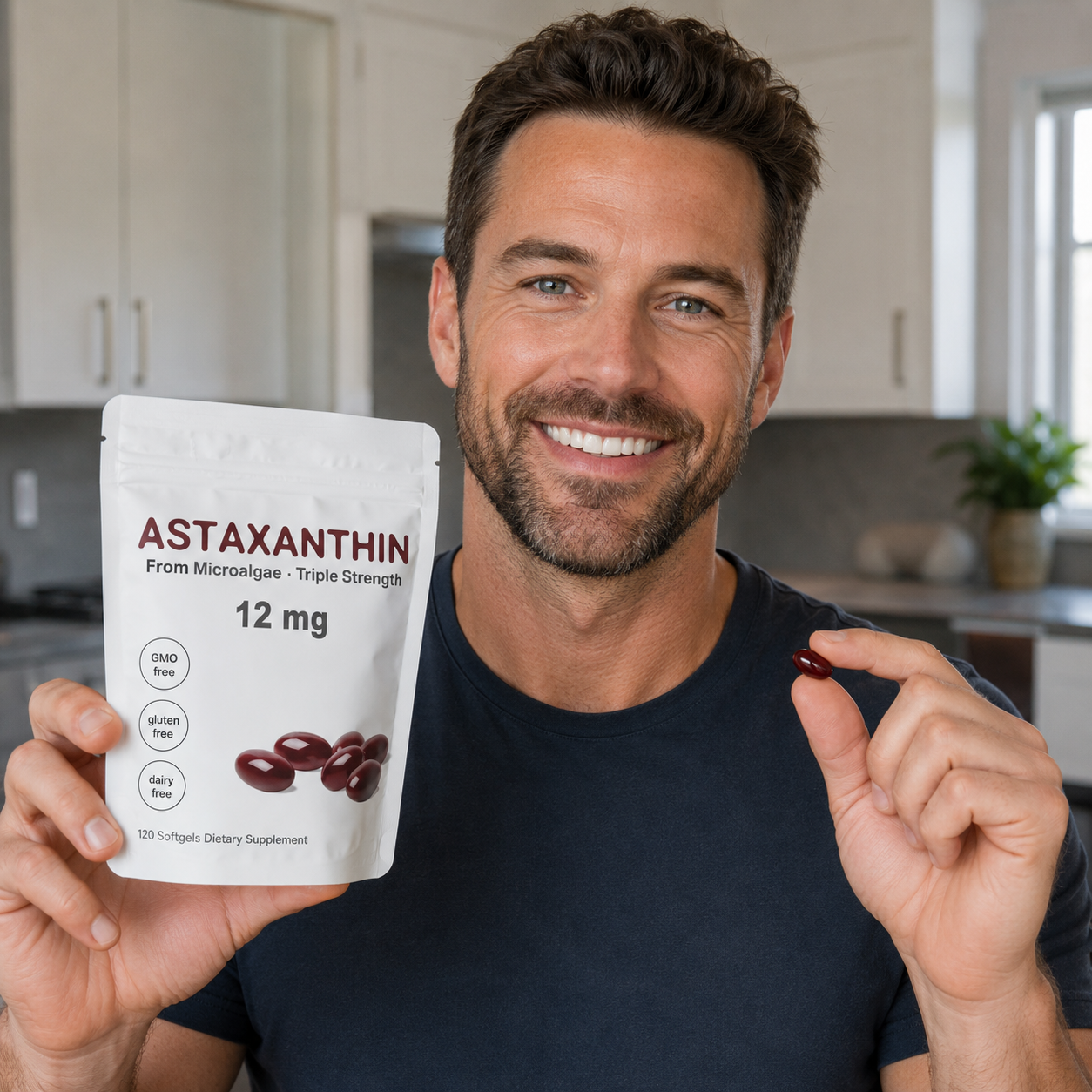 Astaxantina Potente Antioxidante Natural