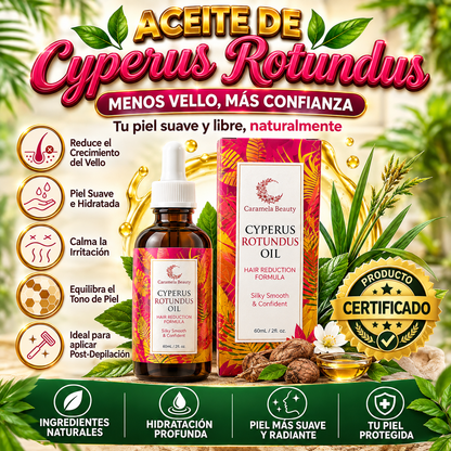 Aceite de Nuez Cyperus Rotundus