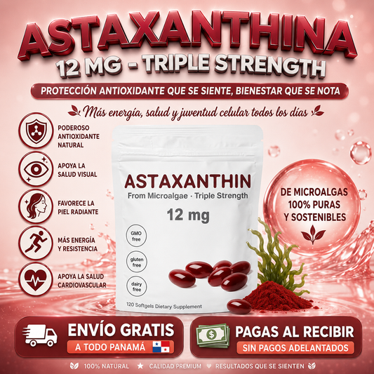 Astaxantina Potente Antioxidante Natural