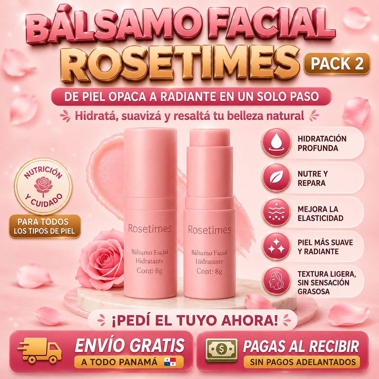 Balsamo Facial Rosetimes
