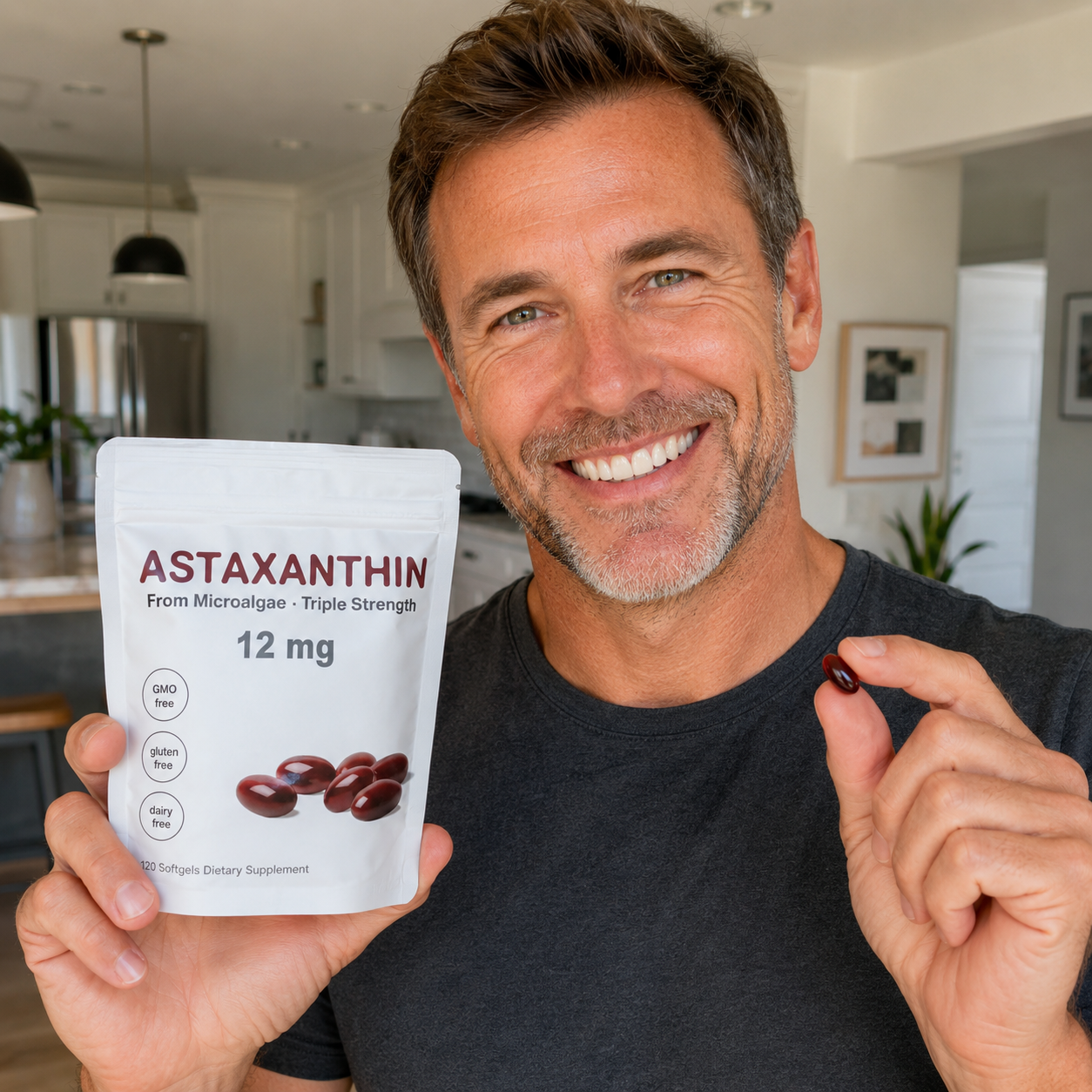 Astaxantina Potente Antioxidante Natural