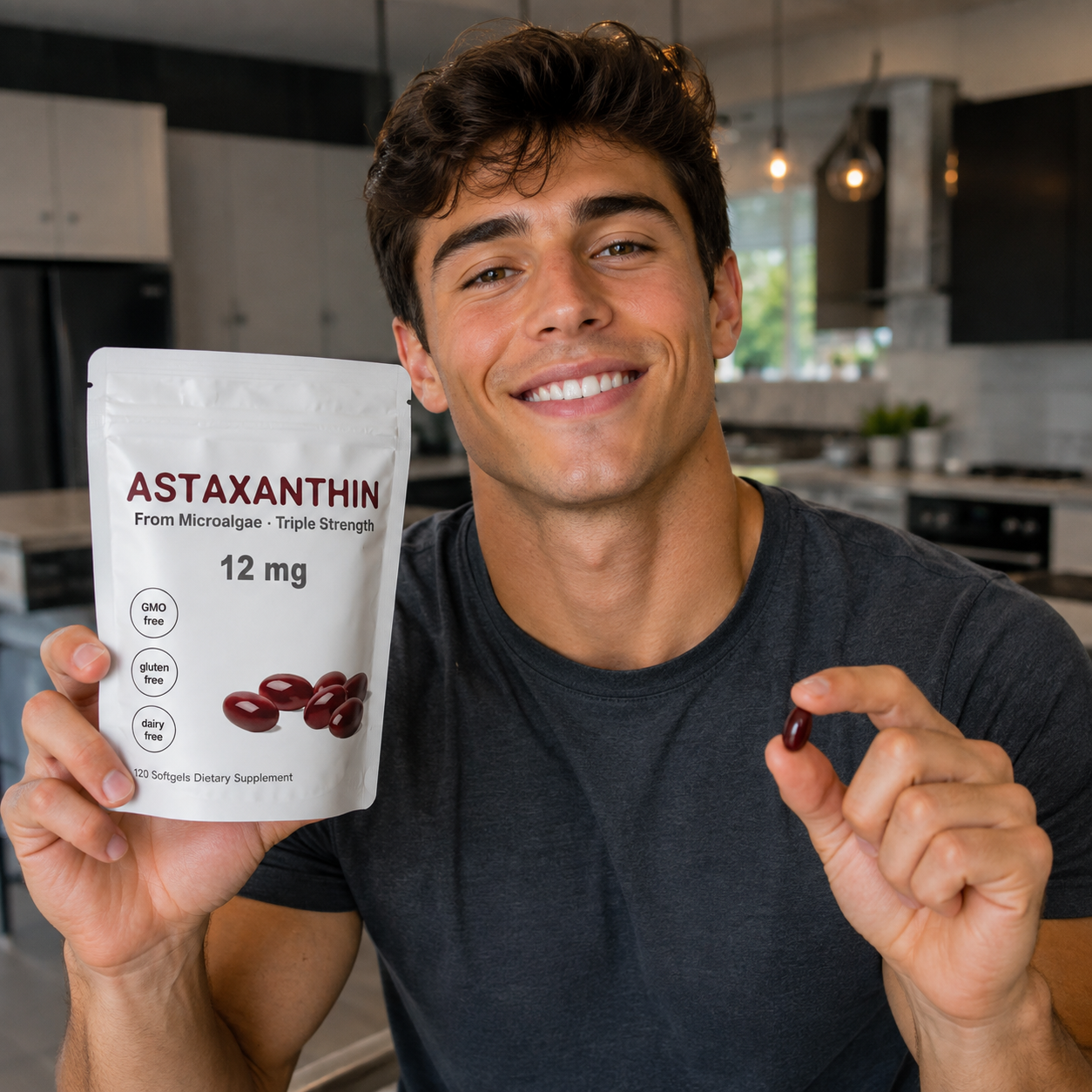 Astaxantina Potente Antioxidante Natural