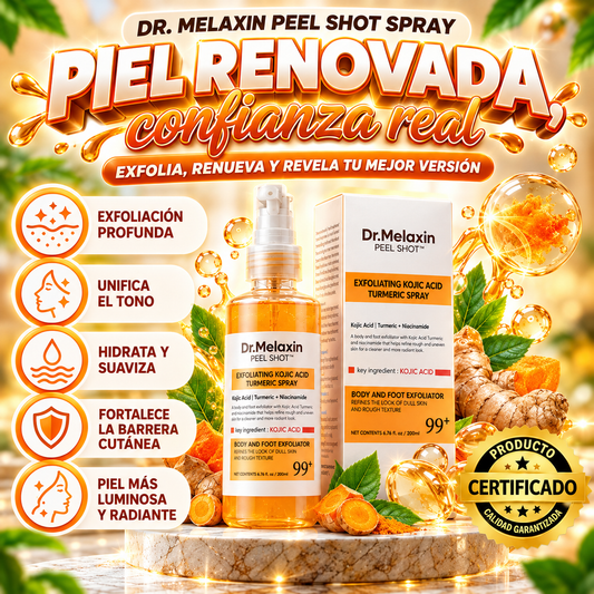 Spray Dr. Melaxin exfoliante corporal